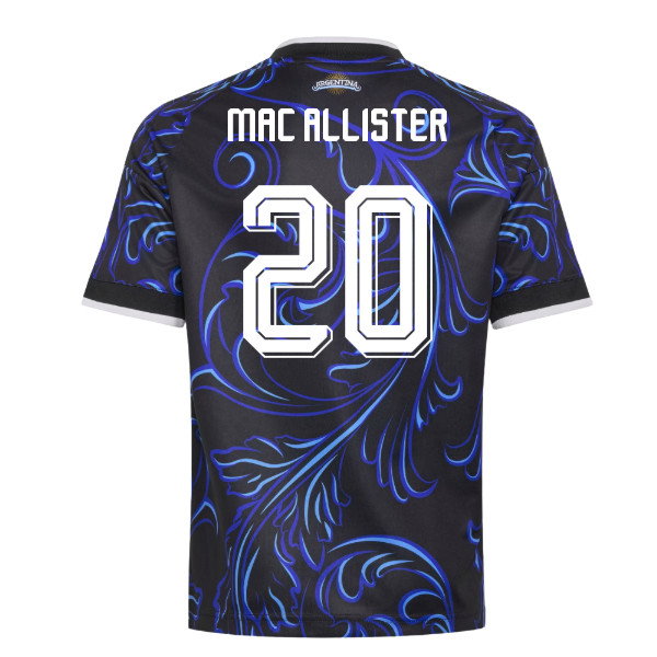 2026-2027 Argentina Away Shirt (Kids) (Mac Allister 20)-SoccerKits Hub | Buy Soccer Jerseys Online